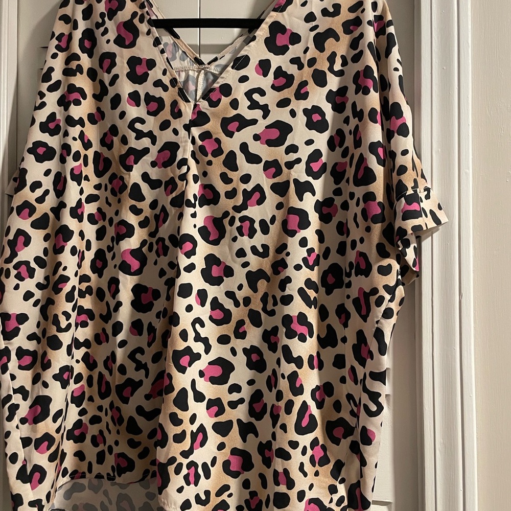 First Love Leopard Print Top